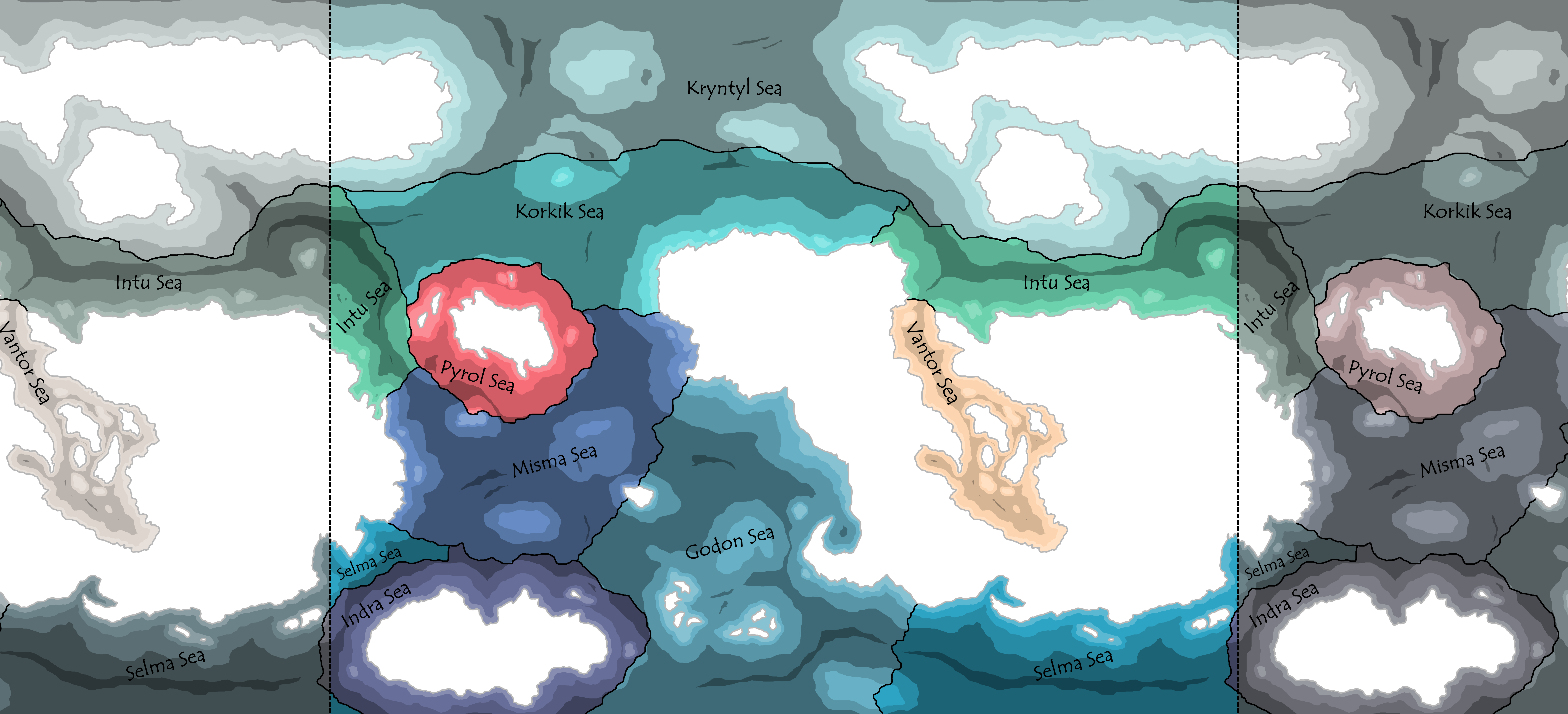 Oceans layer 0